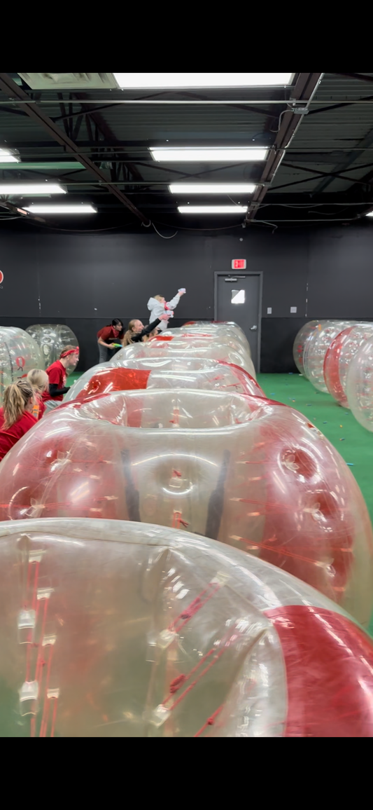 Up To 15 Players Combo 1 Hour Nerf & 1 Hour Knockerball Private Field