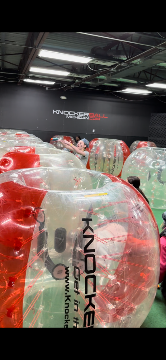 Up To 30 Players Combo 1 Hour Nerf & 1 Hour Knockerball Private Field